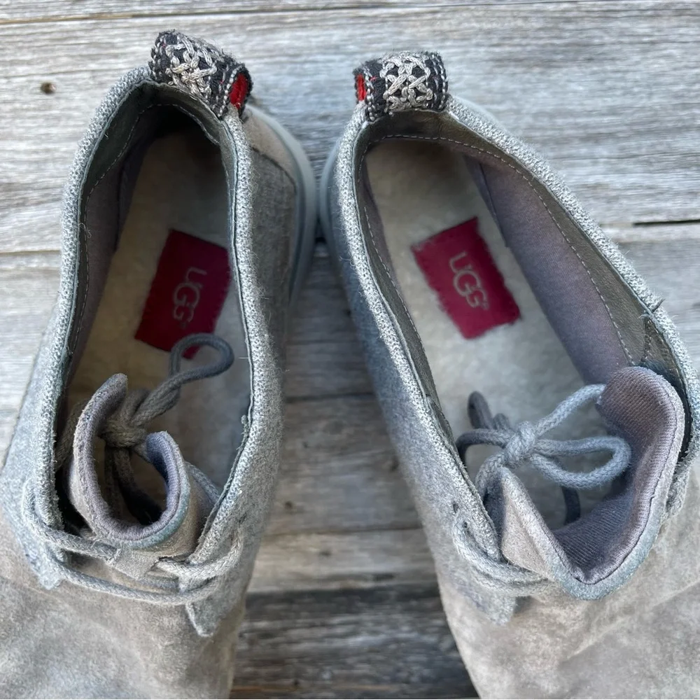 UGG AUSTRALIA Suede Cukka Winter Boots / Ms-Sz 9